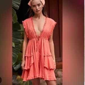 Free People Antoinette Mini Dress